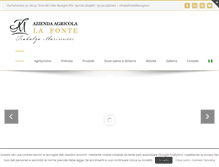 Tablet Screenshot of lafontedibevagna.it